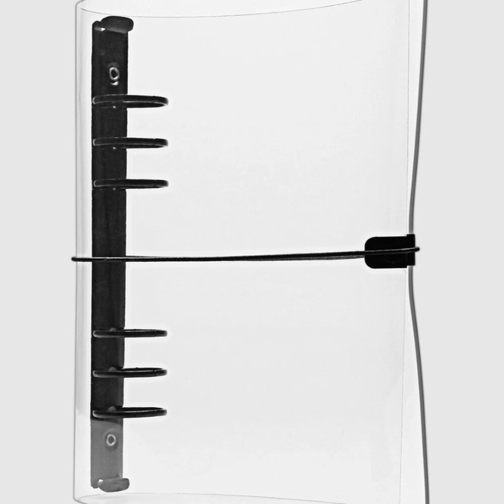 Cloth and Paper a5 clear planner cover
